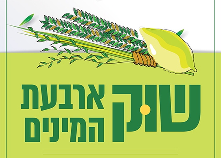 תמונת מופע: יריד ארבעת המינים - דוכני מכירת סכך