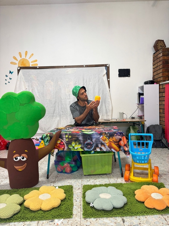 תמונת מופע: קשקשנים- תיאטרון לילדי הגיל הרך ( גילאי שנה וחצי עד 3)